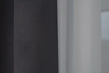 Портьера Silky 46 серая димаут 260X300 CM