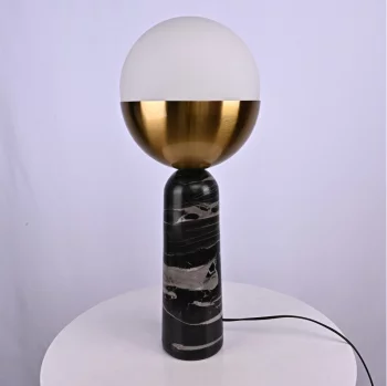 Настольный декоративный светильник Marble Globe 25X25X62 CM