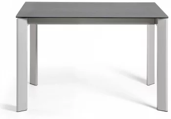 Раскладной стол Atta 120-180X80X76 CM тёмно серый