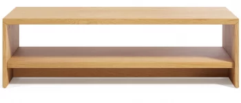 Журнальный столик из шпона дуба Abilen 120X60X35 CM