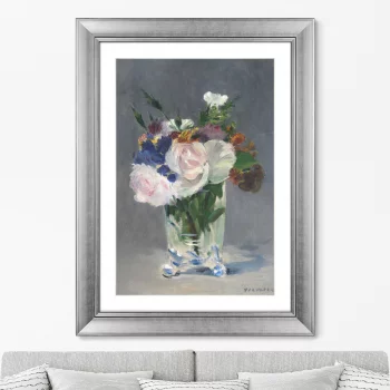 Постер Flowers in a Crystal Vase 61X81 CM