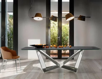 Стильный обеденный стол Rect 240X110X75 CM чёрный
