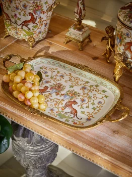 Поднос декоративный Qinglong 40X26X5 CM