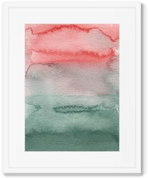 Постер в раме The sky just before sunrise 42X52 CM