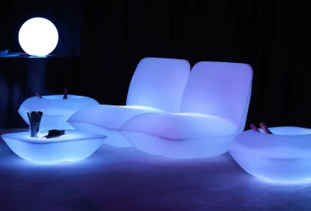 Кашпо Pillow c LED подсветкой 67X67X33 CM