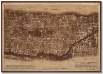 Постер New York City 105X75 CM