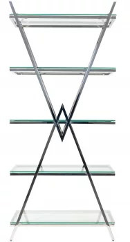 Стеллаж Trin Silver 80X43X180 CM