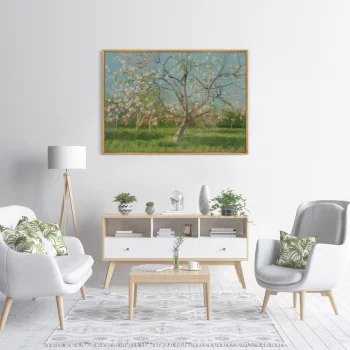 Постер Study of Blooming Trees in an Orchard 105X75 CM