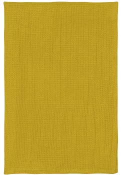 Набор из двух полотенец изо льна Essential 50X70 CM горчичного цвета