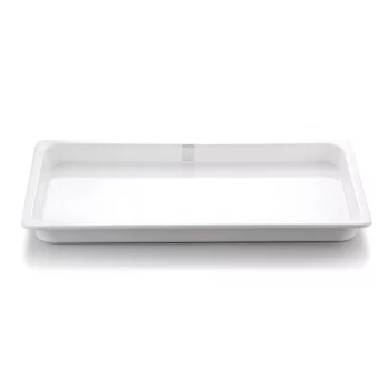 Гастроемкость 1/1 h40 мм пластик меламин 524*323*40 мм 5 л White P.L. Proff Cuisine