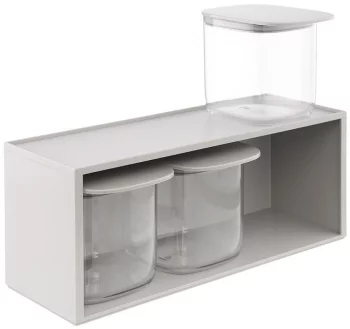 Набор из трёх контейнеров для хранения 600 ml