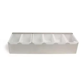 Контейнер емкость для фруктов и специй 5 отд. 38*15*9 см нерж. P.L. 