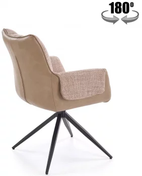 Стул кухонный поворотный Nita 65X64X87 CM