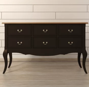 Комод Leontina 135X40X80 CM black