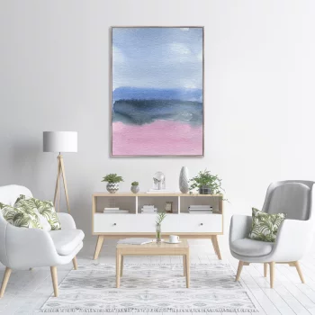Репродукция на холсте Early spring sky 75X105 CM