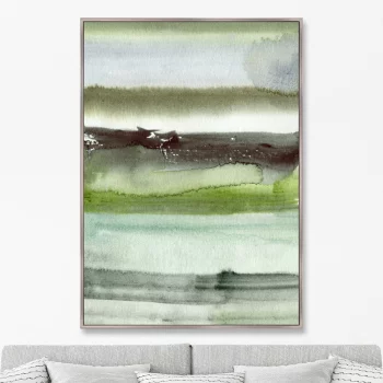 Репродукция на холсте Two lonely boats 75X105 CM