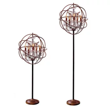 Торшер Foucaults Orb Crystal 56X56X175 CM