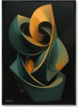 Постер на холсте Stone Flowers 75X105 CM