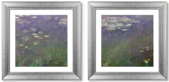 Диптих Water Lilies 61X61 / 61X61 CM