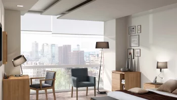 Торшер Hotel 39X39X153 CM чёрный