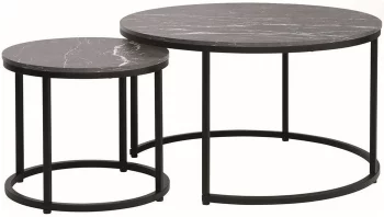 Комплект столиков Dion 80X80X48 / 48X48X42 CM