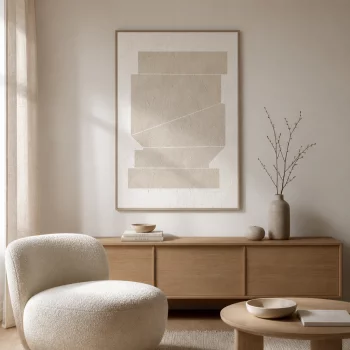Постер Purity geometric 90X120 CM