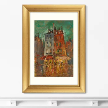 Постер Nachtliches Paris 51X71 CM