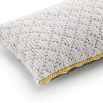 Декоративная подушка Silai Cushion 60X35 CM черно-белая