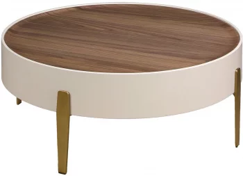 Круглый столик Roni 92X92X35 CM