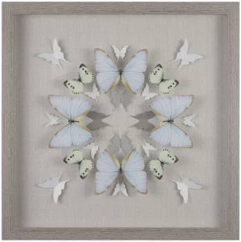 Ассамбляж Summer Symmetry 40X40 CM