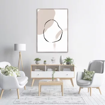 Репродукция на холсте The Object is subjective 75X105 CM