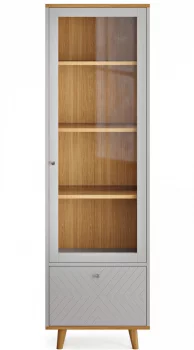 Узкая витрина Twin 58X45X194 CM