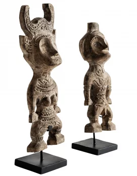 Набор из двух декоративных фигур Tum 20X16X44 / 20X16X42 CM
