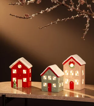 Домик с подсветкой Fensmark 9X6X15 CM