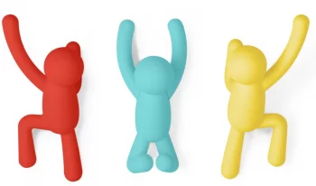 Вешалки-крючки Buddy 3 шт разноцветные яркие