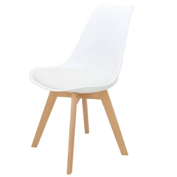 Комплект из 2-х стульев Eames Bon белый 49X54X84 CM