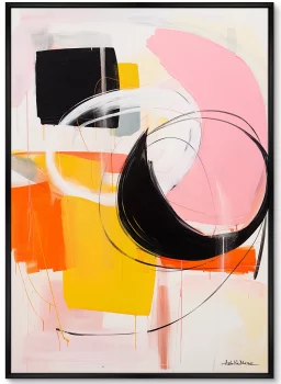 Набор из двух постеров на холсте Summer snowstorm 75X105 / 75X105 CM