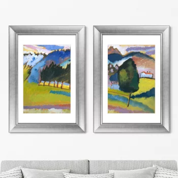 Диптих Landscape with Rolling Hills 51X71 / 51X71 CM