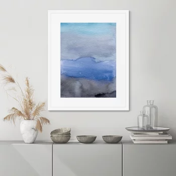 Постер в раме Sky in colors 42X52 CM