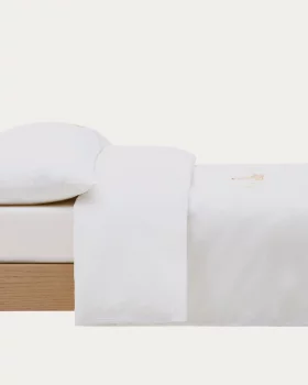 Комплект постельного белья Milu с вышитыми гусями для кроватки 70X140 CM