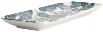 Тарелка сервировочная Japonism Lion Grey 29X14 CM