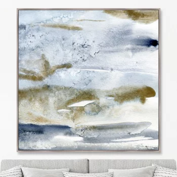 Репродукция на холсте Ocean after a thunderstorm 105X105 CM