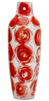 Фарфоровая декоративная ваза Rosalie 20X20X60 CM