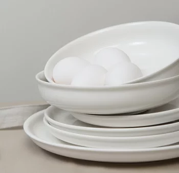 Набор из двух тарелок Milky Cloud Ø26 CM