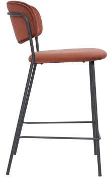 Стул полубарный Eirill 48X55X90 CM серый