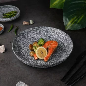 Салатник 1200 мл d 25 см h4,5 см Stone Untouched Taiga P.L. Proff Cuisine [1]