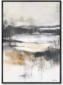 Композиция из двух репродукций картин на холсте Waiting for Spring 75X105 / 75X105 CM