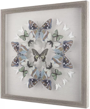 Ассамбляж Summer Symmetry 40X40 CM