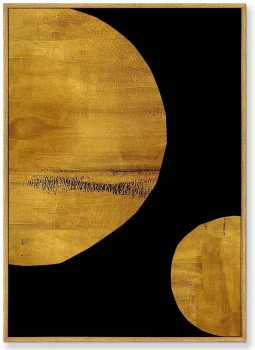 Диптих на холсте Waltz of Planets 75X105 / 75X105 CM
