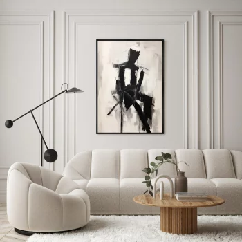 Постер на холсте Those Two 75X105 CM